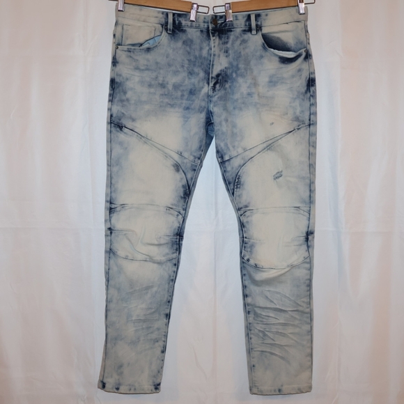 smoke rise ny Other - Smoke Rise Distressed Moto Skinny Jeans